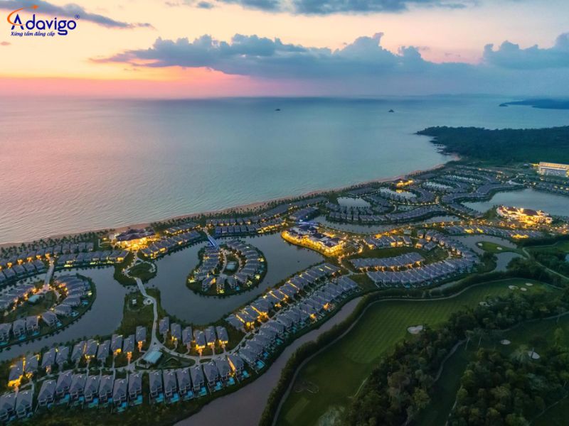 Vinpearl Discovery Wonderworld có tầm nhìn ra hướng biển