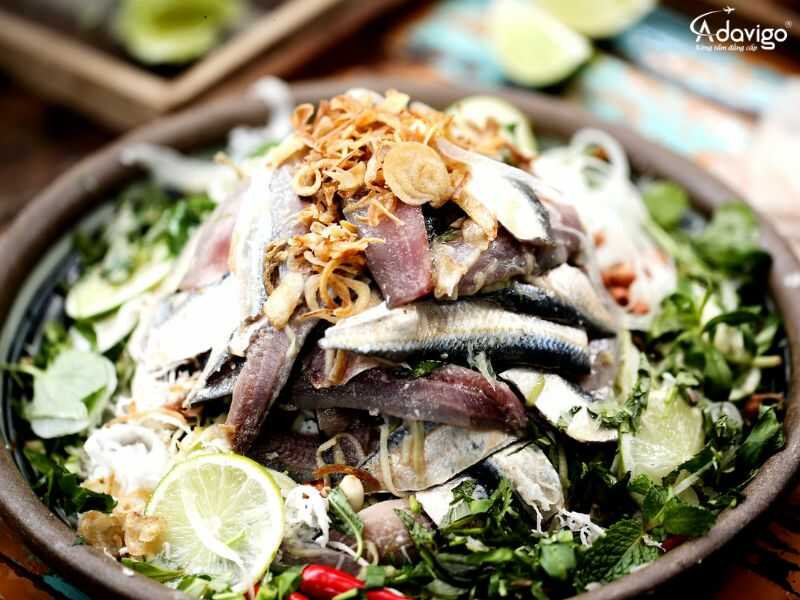 Gỏi cá trích đặc sản Phú Quốc