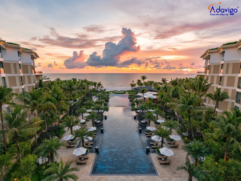 InterContinental Phú Quốc có vị trí thuận lợi để ngắm hoàng hôn 