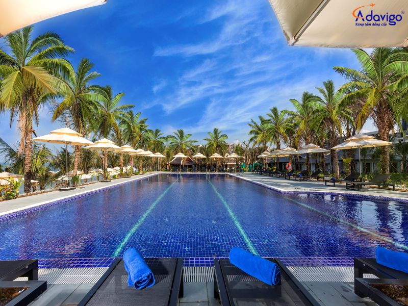 Khách sạn Amarin Resort được thiết kế gần gũi thiên nhiên