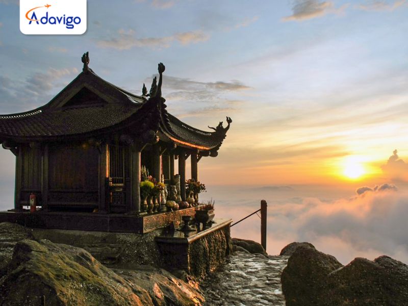 Cảnh sắc thiên nhiên tại chùa Đồng