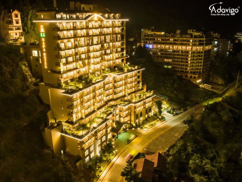 Khung cảnh mơ mộng của KK Sapa về đêm