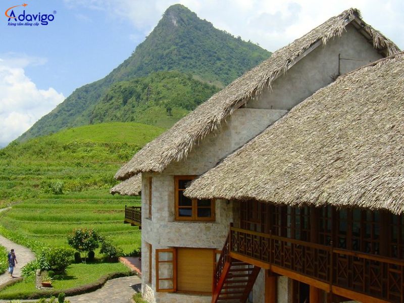 Không gian xanh mát tại Topas Ecolodge Lào Cai