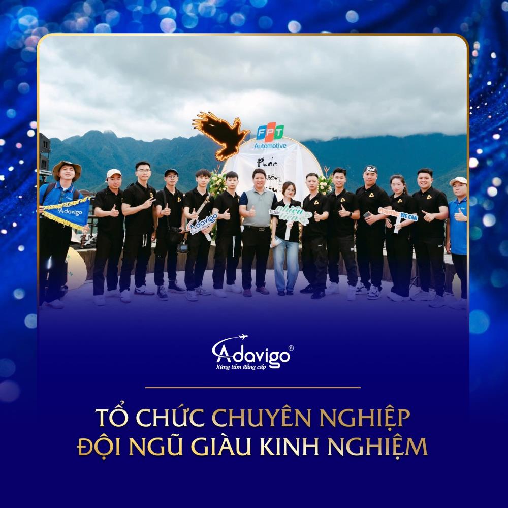 Tổ chức chuy&ecirc;n nghiệp - Đội ngũ gi&agrave;u kinh nghiệm