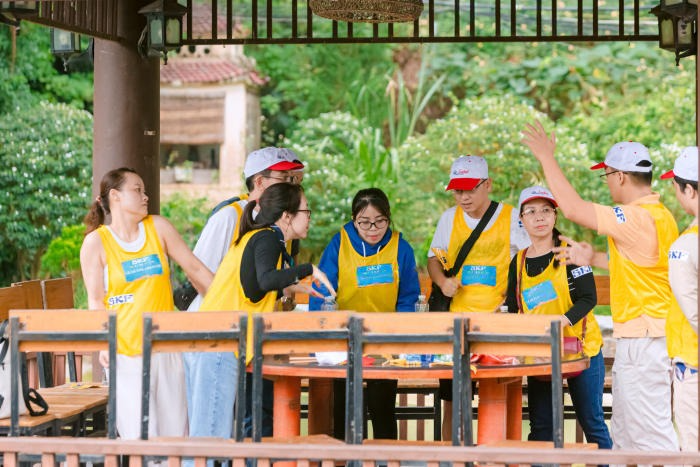 Team building dạng amazing race tại Tam Cốc - Bích Động