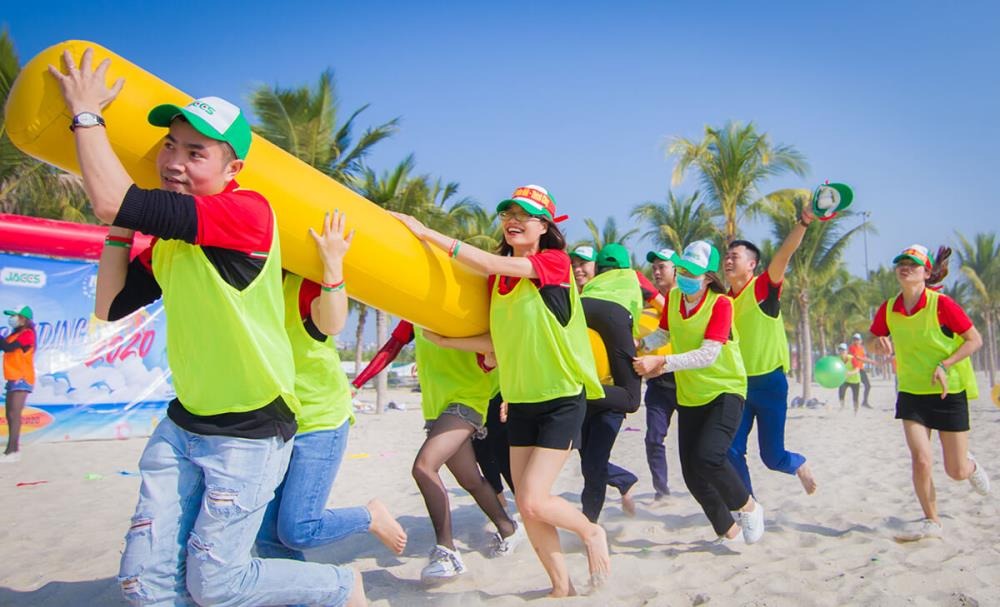 Các trò chơi team building hấp dẫn tại Hạ Long