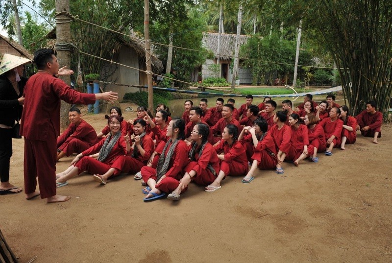Teambuilding tại khu du lịch Vạn Hương Mai - An Giang.