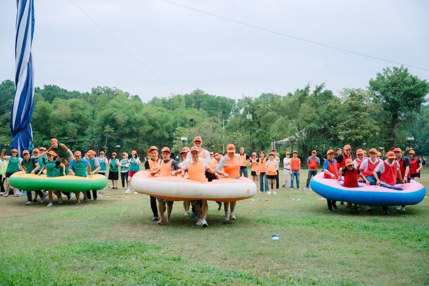 Những lưu ý khi tổ chức team building. 