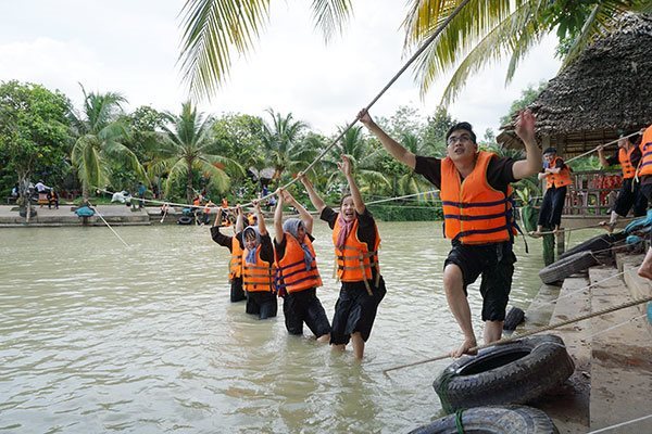 Đu dây - trò chơi đầy thử thách 