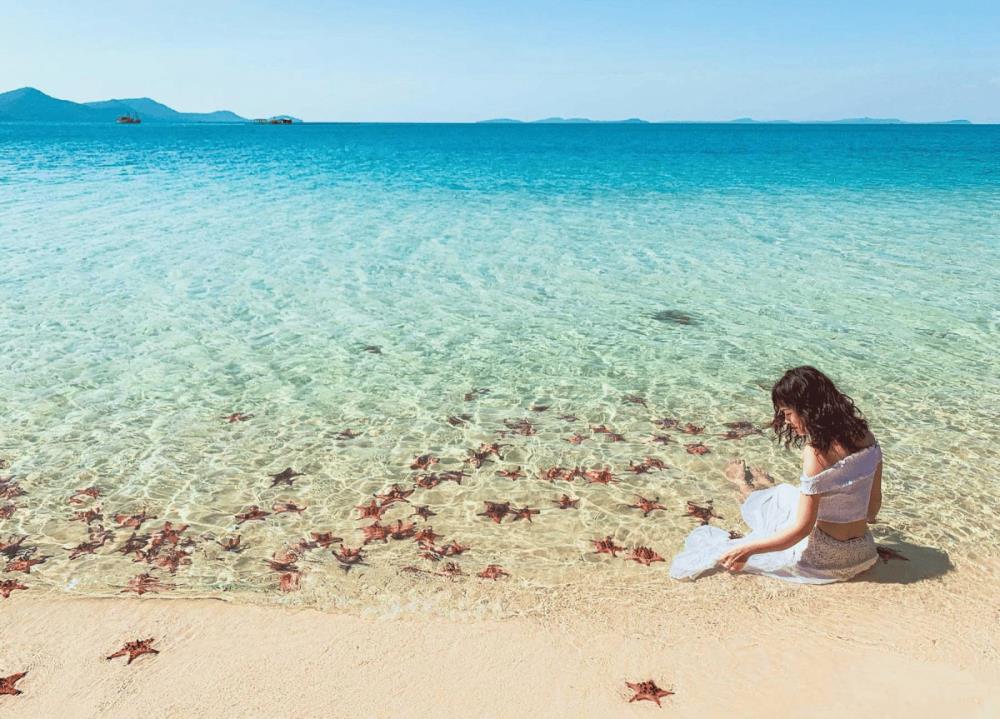 Bãi Sao - một trong những bãi biển đẹp nhất Phú Quốc.
