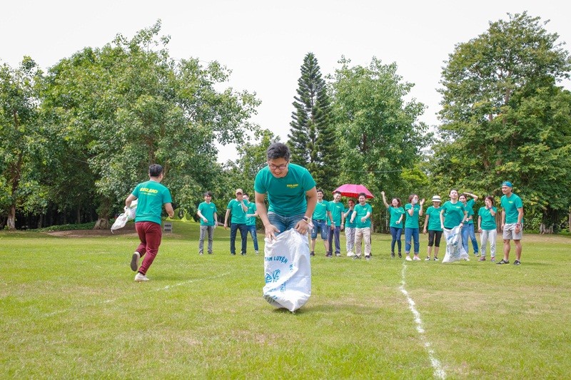 Công viên mùa xuân được nhiều doanh nghiệp lựa chọn là địa điểm tổ chức team building