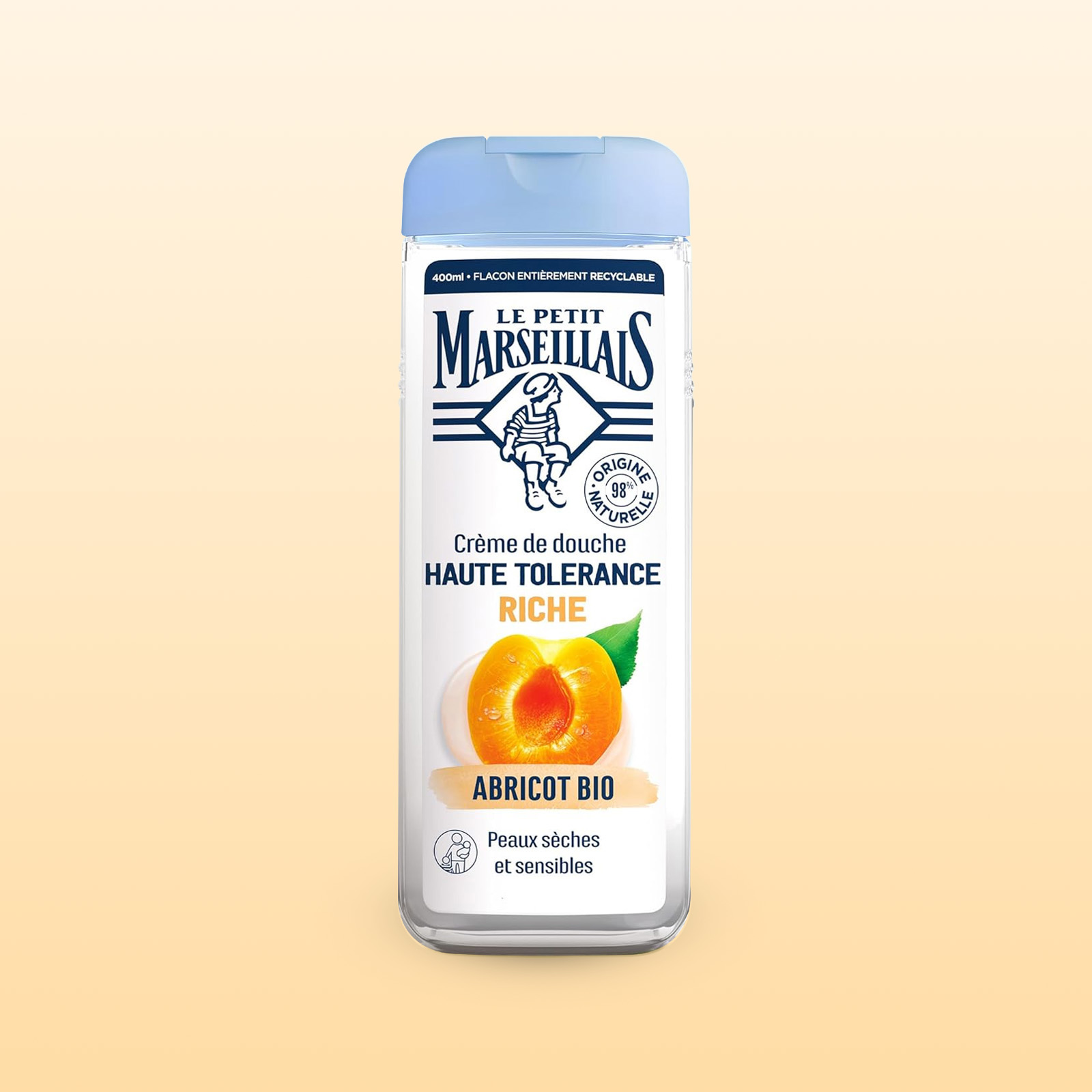 Sữa tắm 98% hữu cơ Le Petit Marseillais Chiết Xuất Quả Mơ 400ml